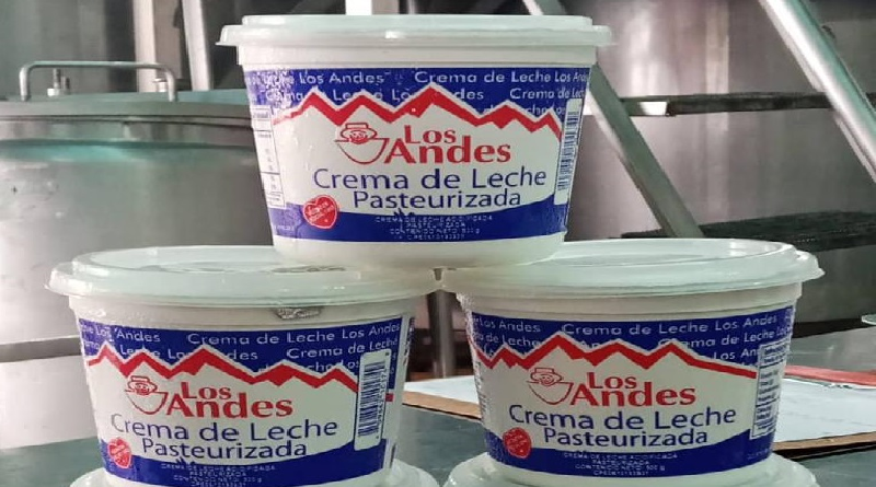 Lácteos Los Andes diversifica producción de Crema de Leche en el Zulia