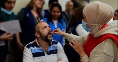 Líbano distribuye 190 mil dosis de vacunas contra el cólera