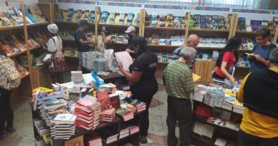 Presentan libros de autores nacionales y extranjeros en la Filven 2022