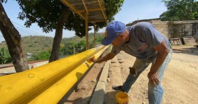 Alcaldía de Sucre inicia construcción de un muro de contención en el sector El Mirador