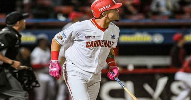 Cardenales desató feroz ofensiva para derrotar 10-2 a los Caribes