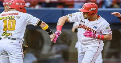 Hernán Pérez comandó triunfo de los Cardenales 8-4 sobre las Águilas