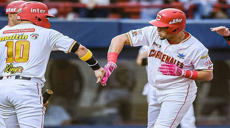 Hernán Pérez comandó triunfo de los Cardenales 8-4 sobre las Águilas