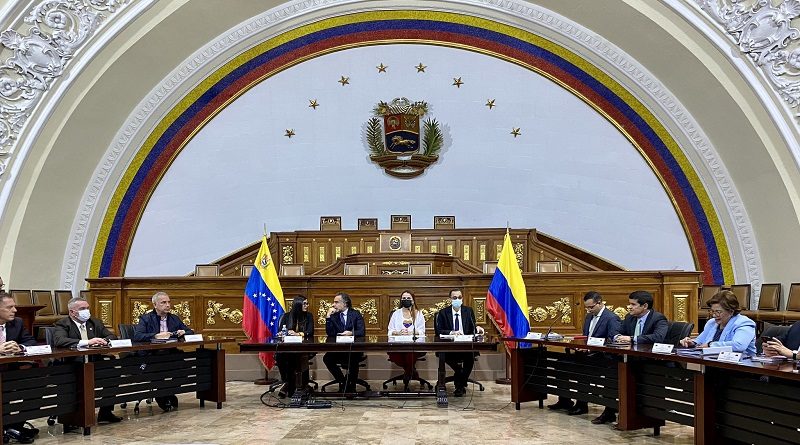 Instalan Grupo de Amistad Venezuela y Colombia para afianzar las relaciones bilaterales