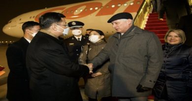 Presidente Díaz-Canel llega a China para firmar importantes acuerdos con su homólogo Xi Jinping