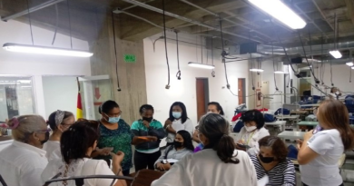 Desarrollan formación técnica productiva de prendas de vestir en Inces de Miranda