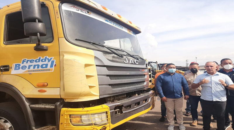 Recuperan diversas maquinarias para atender afectaciones ante lluvias en Táchira