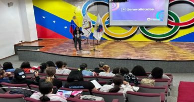 COV desarrolla curso teórico-práctico en Gimnasia Rítmica﻿