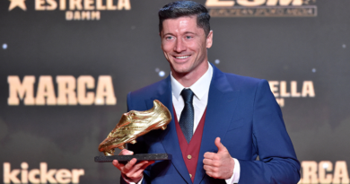 Robert Lewandowski gana su segunda Bota de Oro