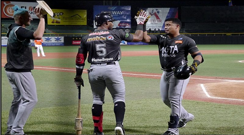 Bravos vence a 4-3 a Caribes en Puerto La Cruz