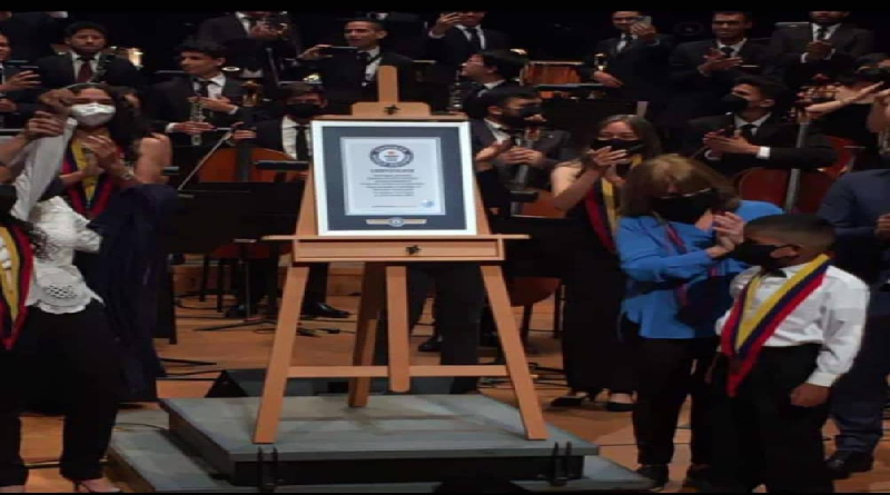 Venezuela, celebra un año del récord Guinness de la orquesta más grande del mundo