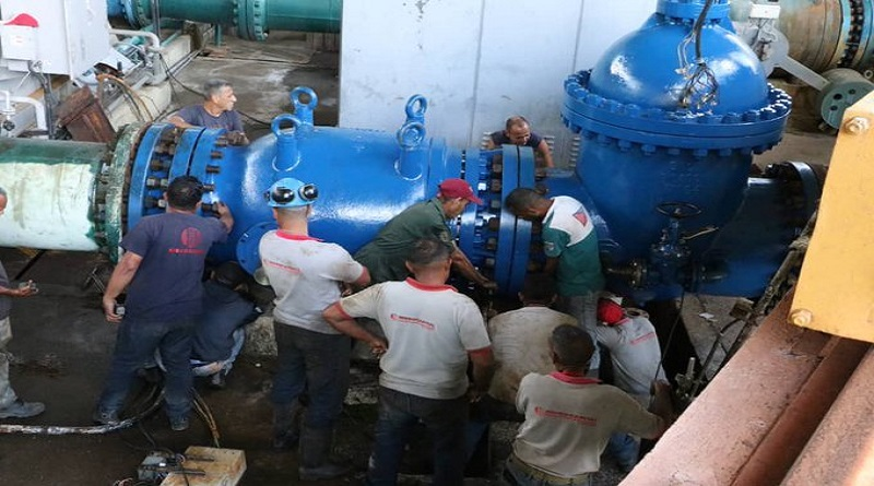 Suspenden servicio de agua potable en la Gran Caracas tras avería en Sistema Tuy II