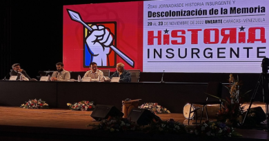 Segundas Jornadas de Historia Insurgente concluye sus debates este miércoles