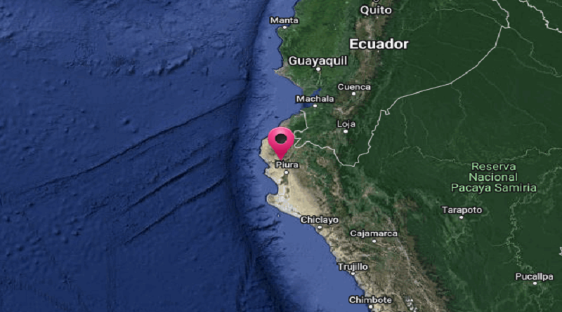 Sismo de magnitud 5.6 afecta la región norte de Perú