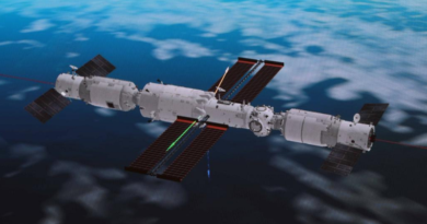 Aeronave de carga Tianzhou-4 de China se separa de estación espacial