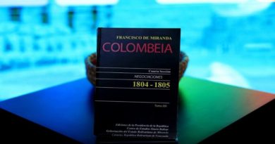 Presentan tomo XXI de colección Colombeia sobre Francisco de Miranda en Filven 2022