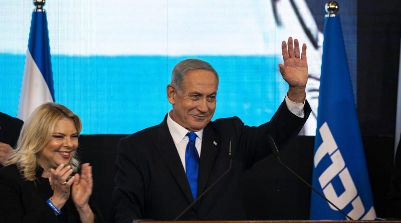 Netanyahu encabeza los resultados de las elecciones en Israel