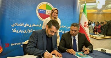 Comisión Mixta Irán-Venezuela firma 6 memorandos de entendimiento en el área científico- tecnológica