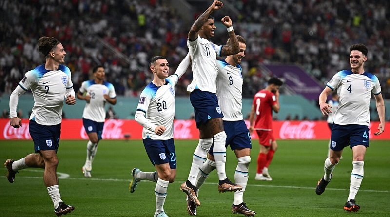 Inglaterra golea 6-2 a Irán