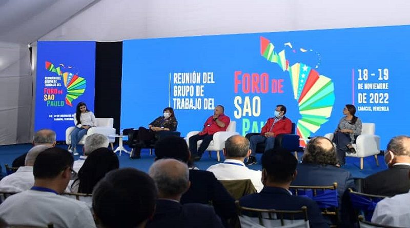 Instalan Grupo de Trabajo Ampliado del Foro de São Paulo en Caracas