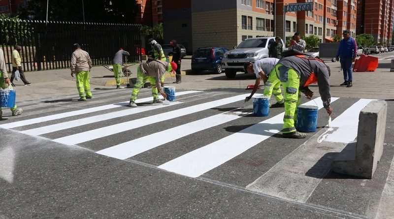 Realizan señalización del Casco Histórico de Caracas