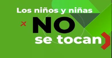 Los niños y las niñas no se tocan