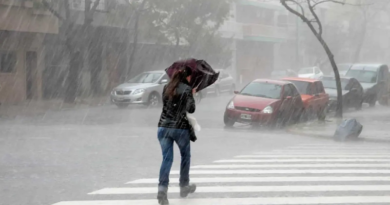 Inameh prevé este viernes lluvias con descargas eléctricas