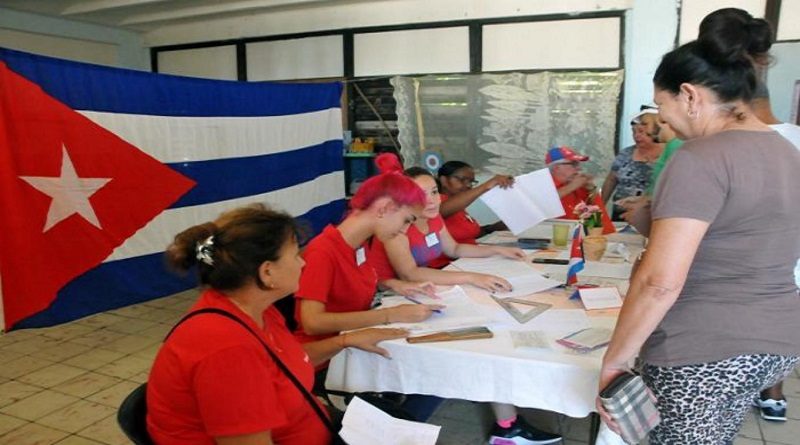 Más de cinco millones de electores votaron en las elecciones municipales en Cuba