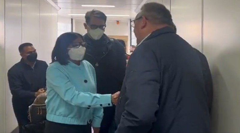 Vicepresidenta Delcy Rodríguez se reúne en La Haya para presentar objeción a demanda unilateral de Guyana