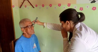 Realizan jornada oftalmología en Casa del Adulto Mayor San Joaquín Santa Ana