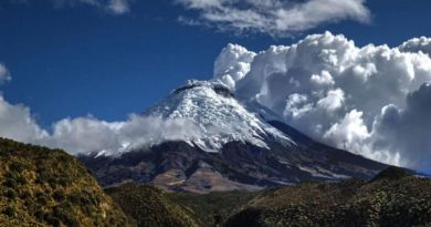 Alerta en Ecuador por volcán Cotopaxi