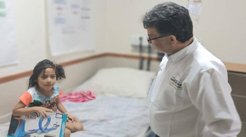 Entregan juguetes a niños y niñas en Hospital Materno Infantil de Amazonas