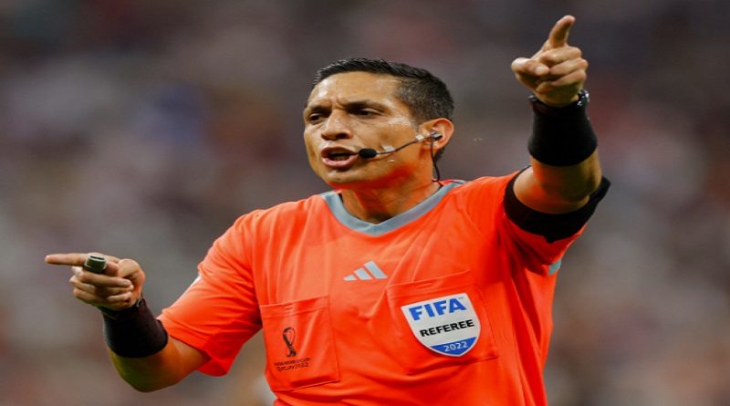 Árbitro Jesús Valenzuela candidato al mejor juez de la Copa del Mundo Qatar 2022