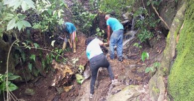 Recuperan cien por ciento sistema hídrico en El Castaño