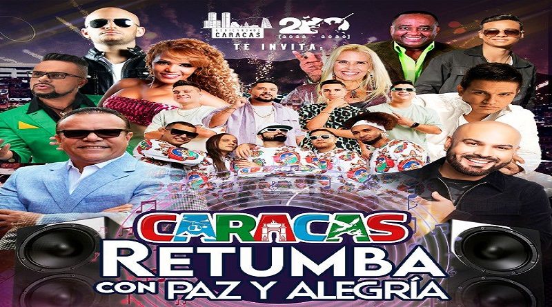 Caracas Retumba con Paz y Alegría llega a Antímano este lunes