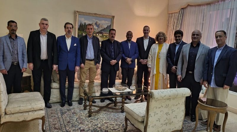 Embajada libanesa en Venezuela recibe a nuevos jefes de Misión de la Comunidad Árabe