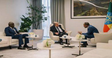 Primer ministro de Etiopía recibe a secretario general de la ONU