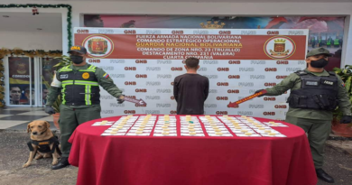 FANB captura a ciudadano con más de 60 dediles de presunta droga en Trujillo