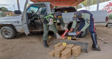 FANB incauta 32 cargamento de drogas