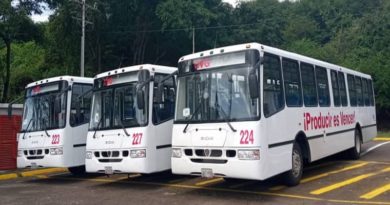 Incorporan tres unidades a flota de transporte de trabajadores de Ferrominera Orinoco