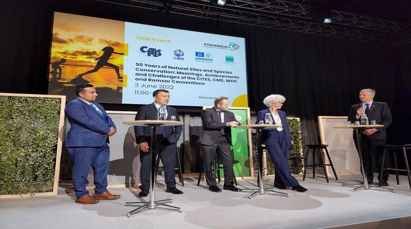 Minec participó en 22 eventos y conferencias internacionales sobre la crisis climática en 2022