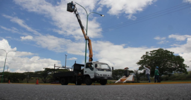 Avanza alumbrado de calles y avenidas en municipio Girardot de Aragua