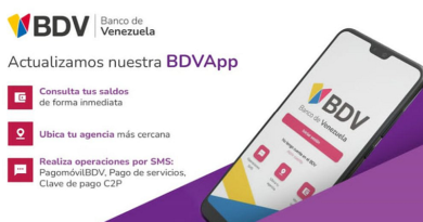 Banco de Venezuela renova su aplicación para teléfonos inteligentes