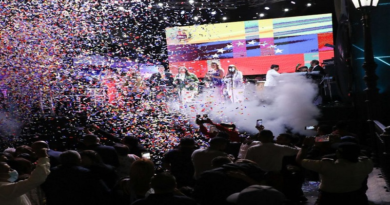 ¡Todo listo en Plaza Bolívar de Caracas para dar bienvenida al 2023!