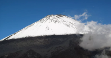 Actividad del volcán Sangay afecta Morona Santiago y otras provincias de Ecuador