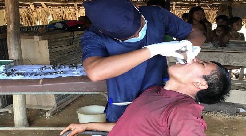 Atienden a comunidades indígenas con la Misión Sonrisa