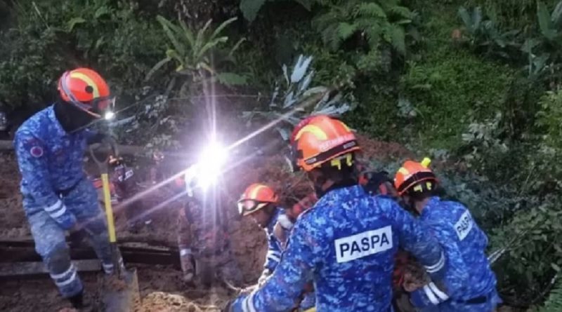 Al menos 21 fallecidos en Malasia tras un deslizamiento de tierra﻿