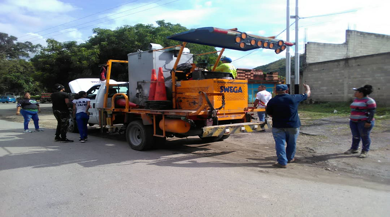 Verifican avances de obras públicas en la parroquia Pedro Arévalo Aponte de Aragua