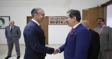 Ministro Tareck El Aissami se reúne con embajador de la República Árabe Siria Kenan Zaher Al Deen