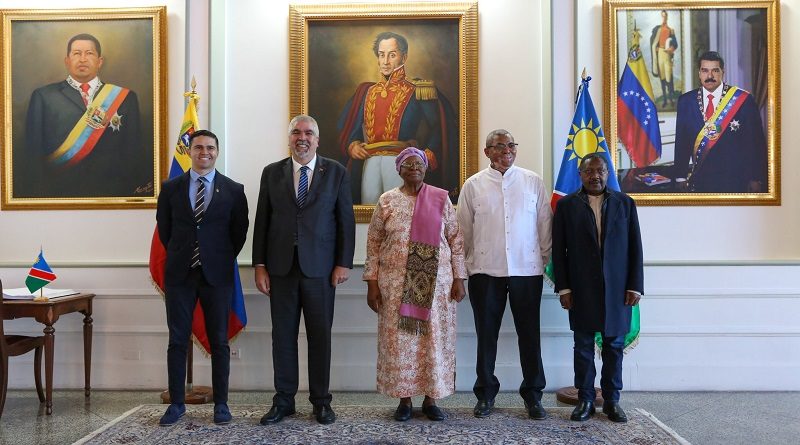 Viceprimera Ministra de Namibia arriba a Venezuela para agenda de trabajo conjunta